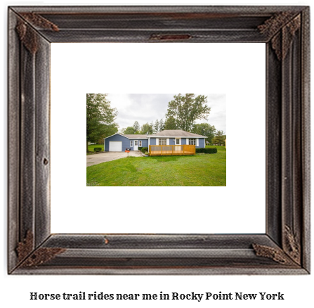 horse trail rides near me in Rocky Point, New York